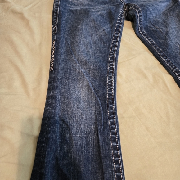 Rock Revival Women's Blue Jeans - Picture 2 of 10